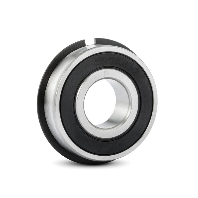 Budget 6201-2RS-NR Sealed Ball Bearing With Snap Ring 12mm x 32mm x 10mm